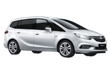 Truck Hire Southampton - Vauxhall Zafira 5 + 2 - Minibus hire Southampton